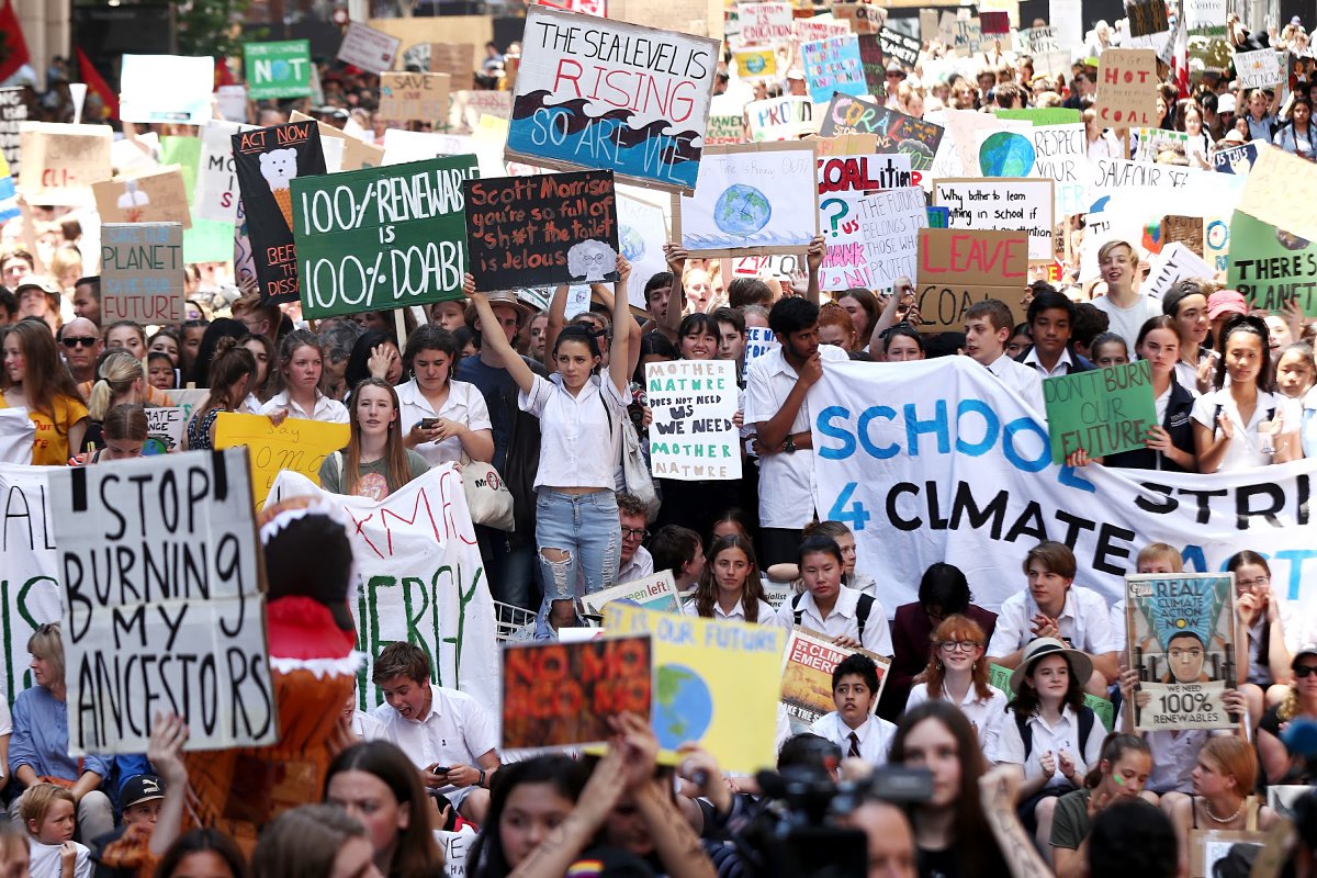 school climate strike australia